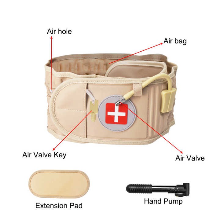 Spine Decompression Back Belt Lumbar Support for Lower Back Pain Relief US Stock
