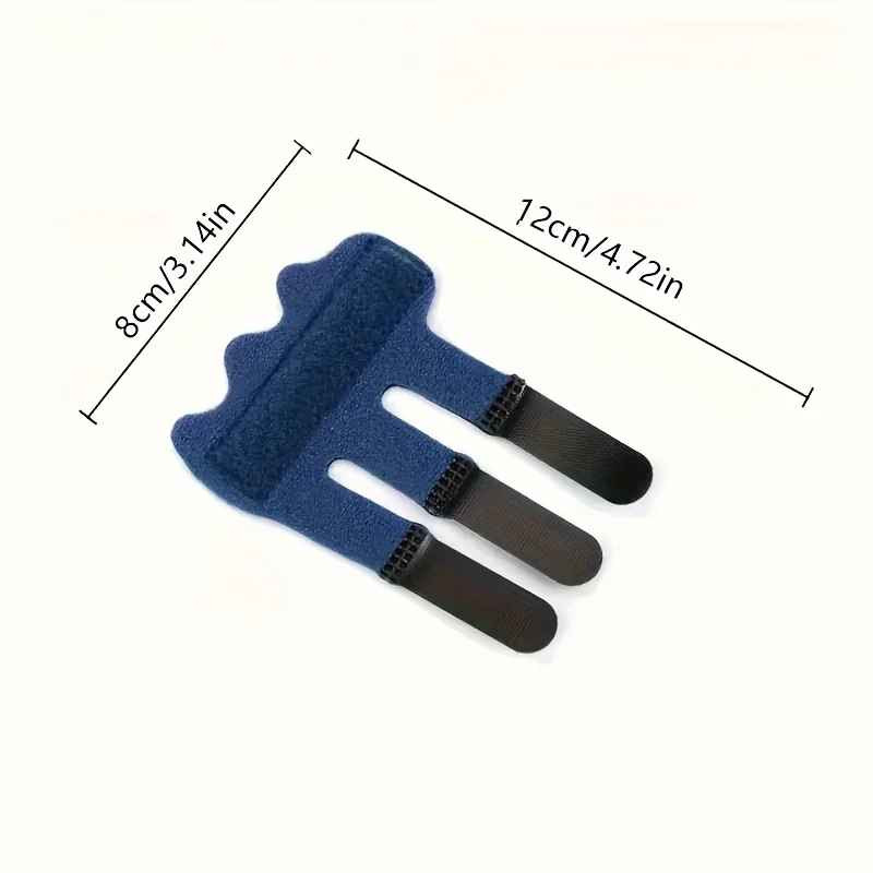 2PCS Finger Splint Support Brace customizable Finger Fix Strap Pain Relief Guard