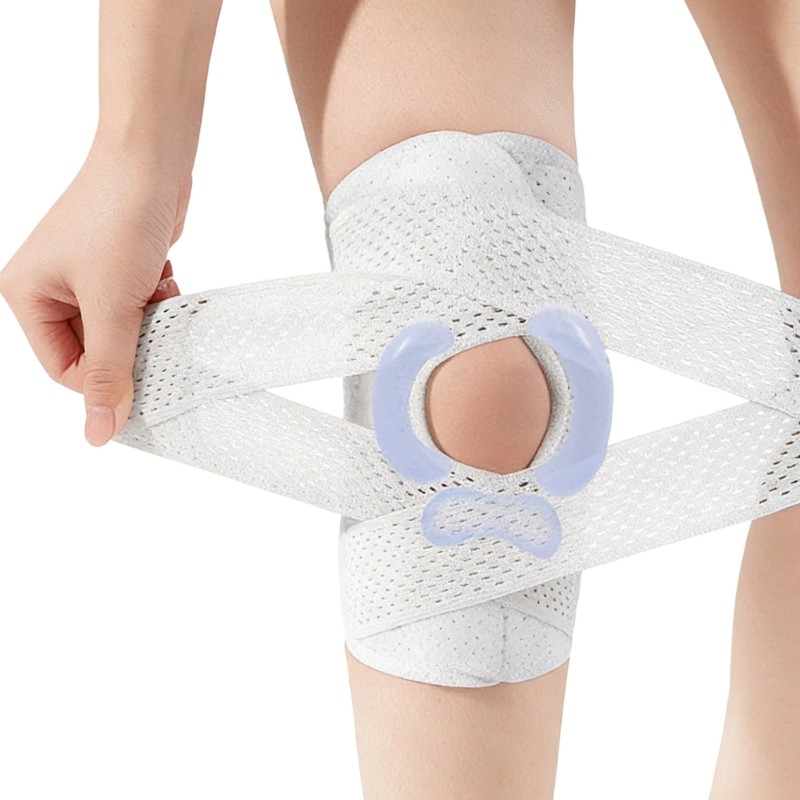 Comfortable Elastic Knee Brace Kneepad For Running Basketball And Fitness