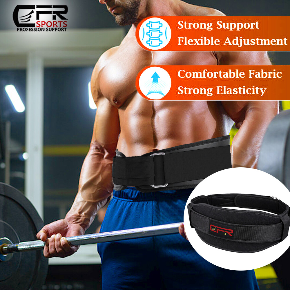 Adjustable Lumbar Support Lower Waist Back Belt Brace Pain Relief Men Women CFR