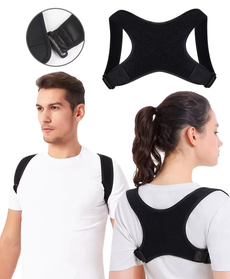 Back Posture Corrector Shoulder Straight Support Brace Belt Therapy Men Women