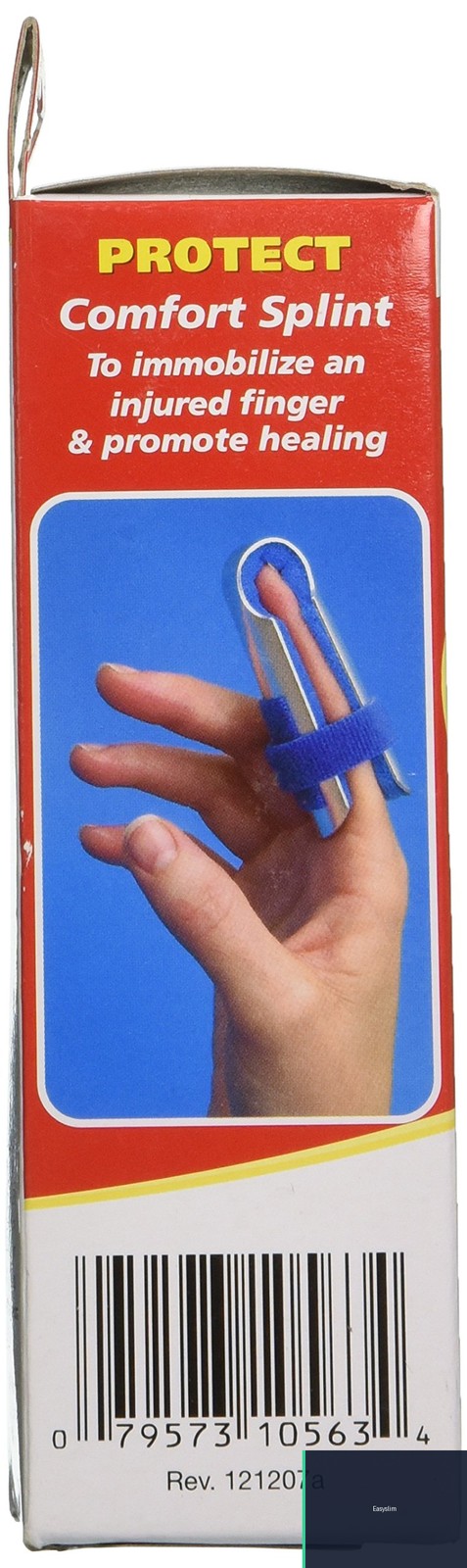 Finger Splint Kit Aluminum Frame Foam Padding Cold Pack 4 Piece