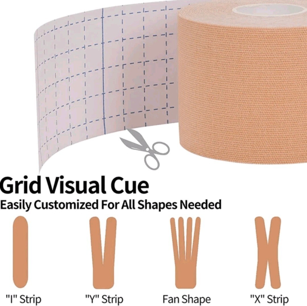 Kinesiological Tape 5m x 5cm Muscle Tape Strong Elastic Taping Patch