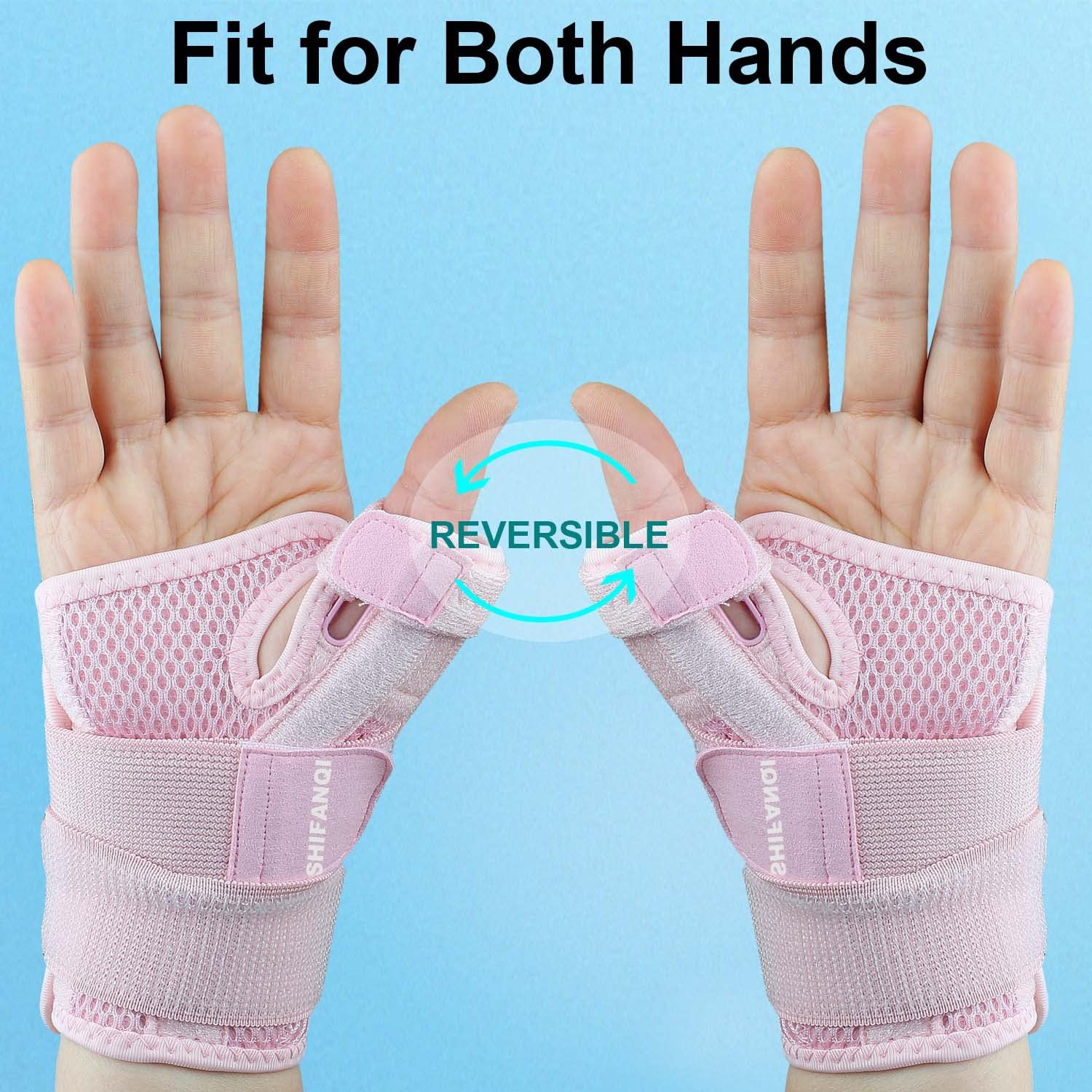 Trigger Thumb Splint for Left Right Hand,Thumb Spica Support Brace Wrist Stab…
