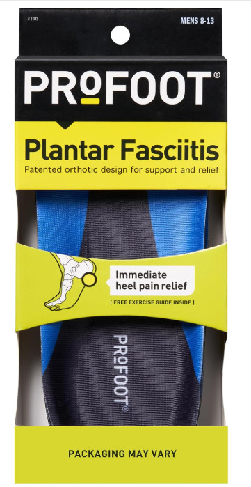 Plantillas para Fascitis Plantar para Hombre Talla 8-13 con Gel y Soporte de Arc