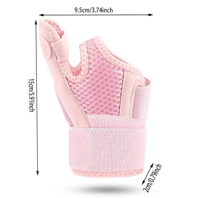 Thumb Wrist Support Brace Splint Arthritis Tendonitis Left Right Hand 1/2PCS