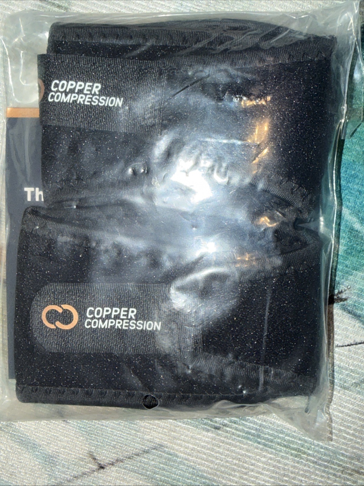 Genuine and Copper Compression Arch Support New Sealed 1 Pair Black Works Well