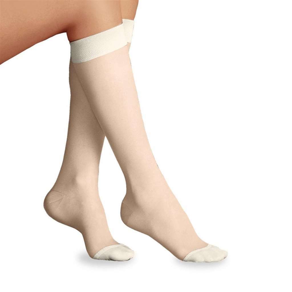 Jobst X-Small White Ultrasheer Knee High CT 8-15 mmHg