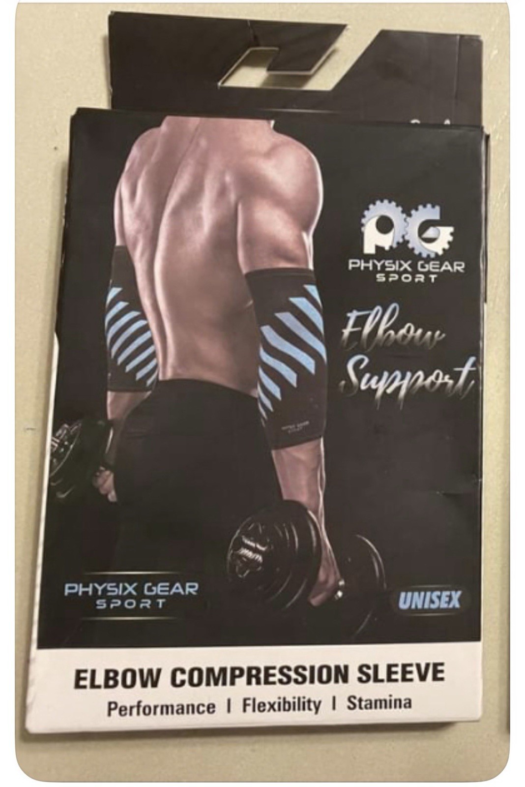 PHYSICS GEAR SPORT/ Elbow Compression Sleeve / Adult Unisex/ Brand New/size XL