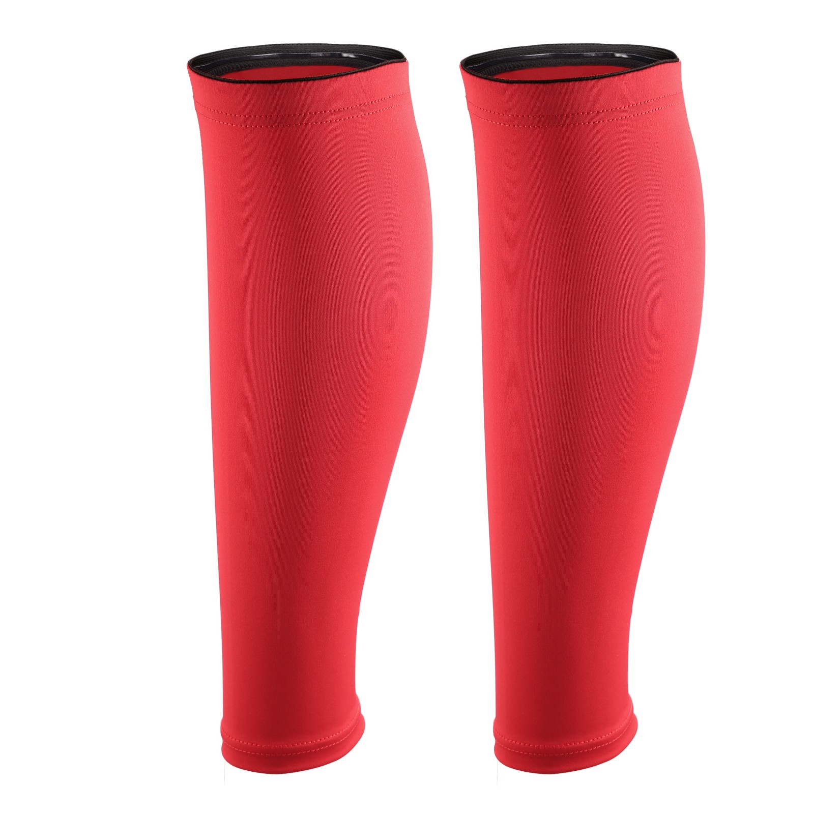 1 Pair Leg Calf Compression Sleeve Reduction Joint Pain Red L