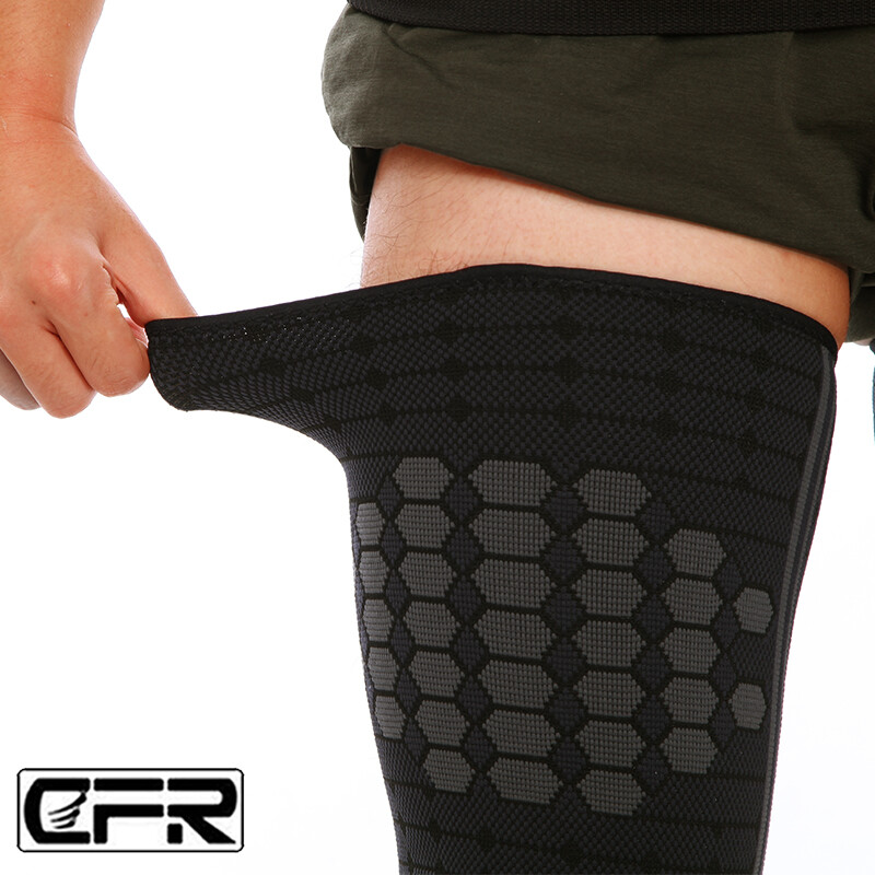 Thigh Wrap Support Hamstring Compression Leg Brace Sleeve Adjustable Sport