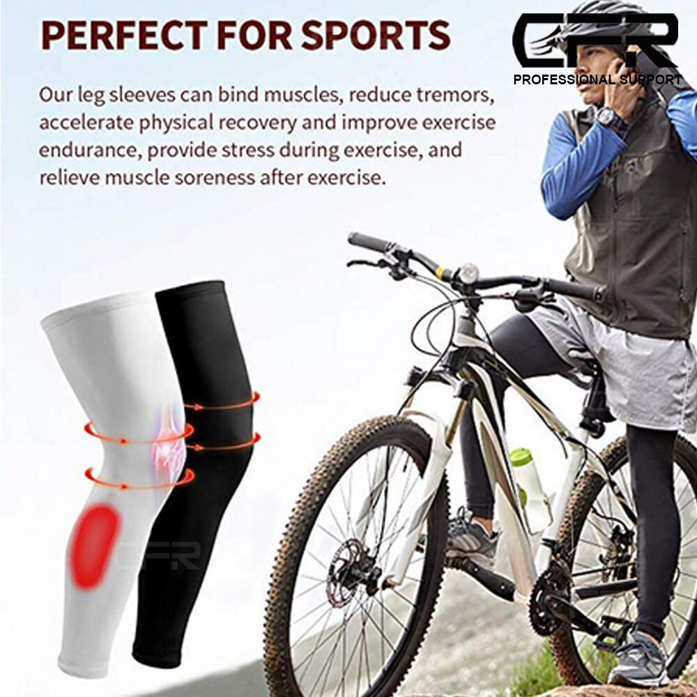 Copper Compression Socks Calf Shin Leg Protector Running Fitness Medical Sleeve
