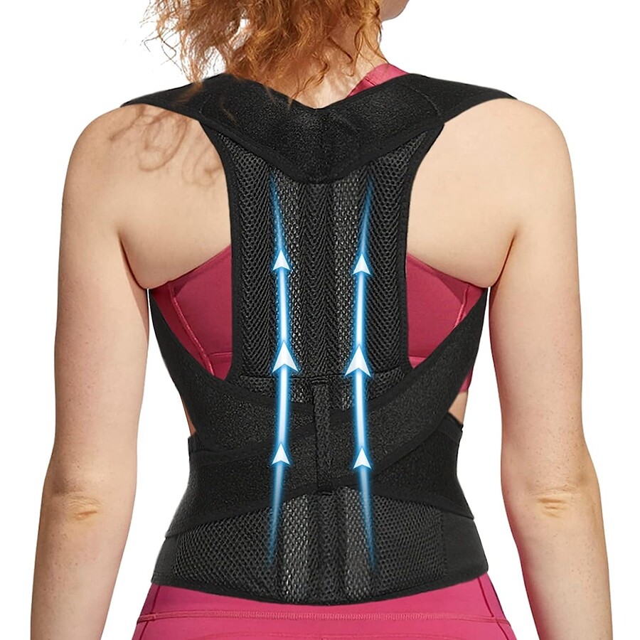 Posture Corrector Adjustable Back Brace Shoulder Support Clavicle Belt Men Women