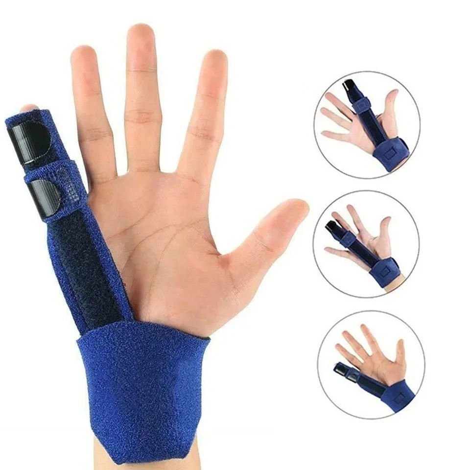 Adjustable Trigger Finger Splint Support Brace Fracture Recovery Fix Relief Pain