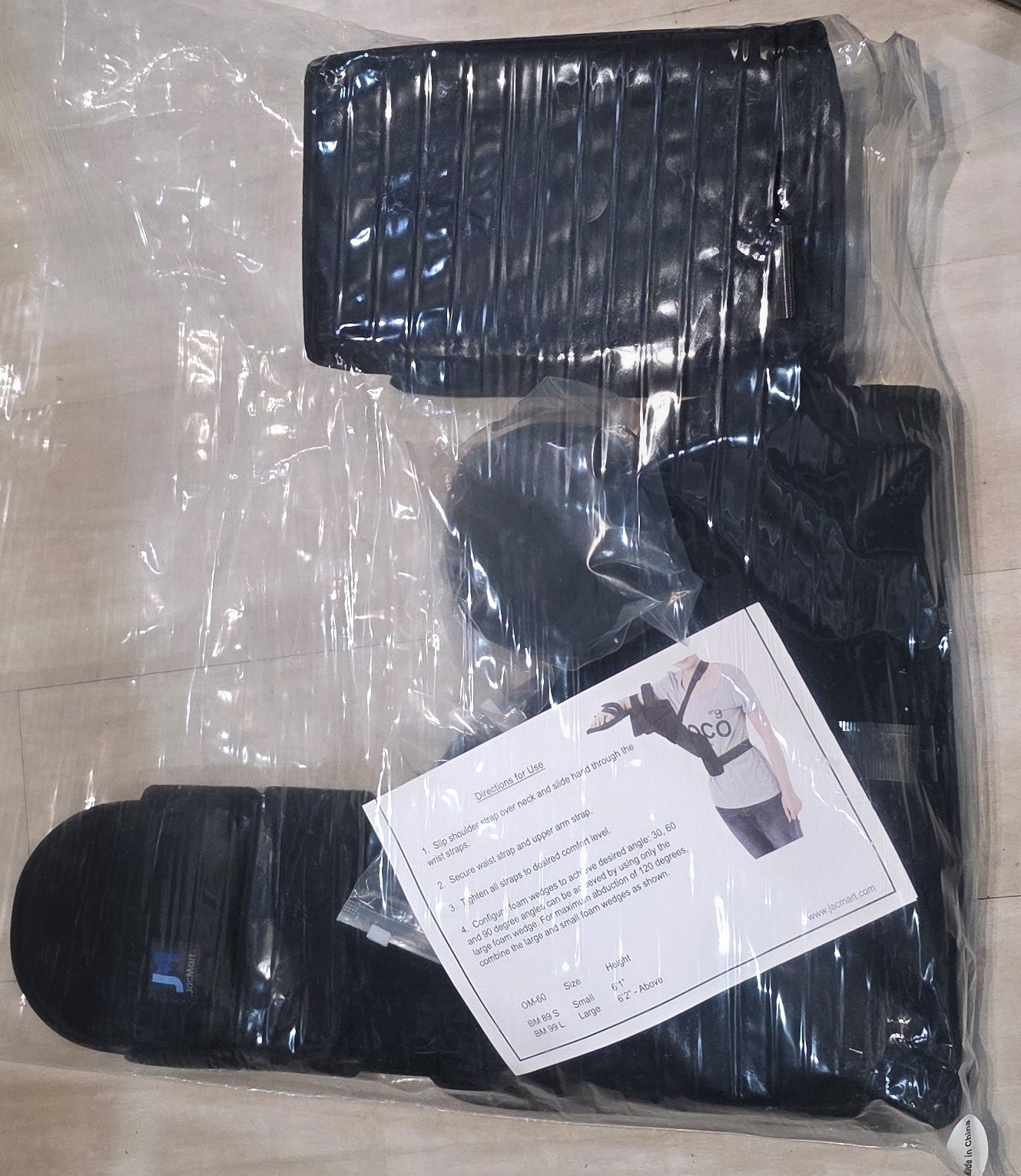JacMart OM-60-101-S Optimal Shoulder Support – Size Small