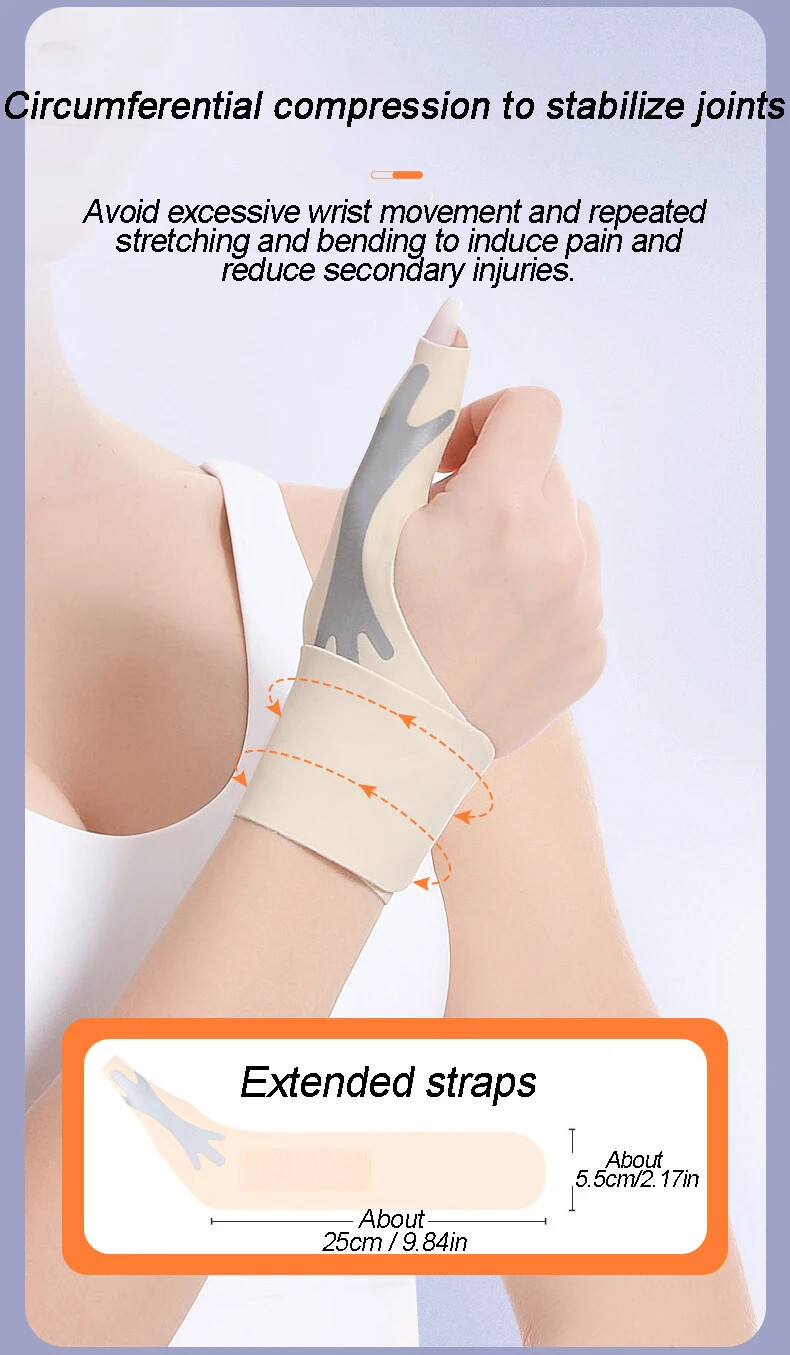 Thin Thumb Wrist Stand, Wrist Strap, Wrist Guard, Relieve Pain and Keep Warm