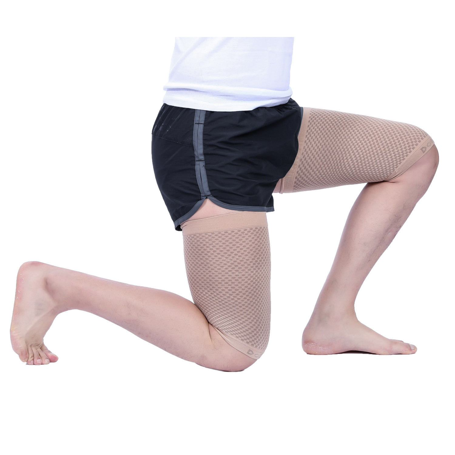 Doc Miller Thigh Compression Sleeve 1 Pair Hamstring Quad Groin Support SKIN