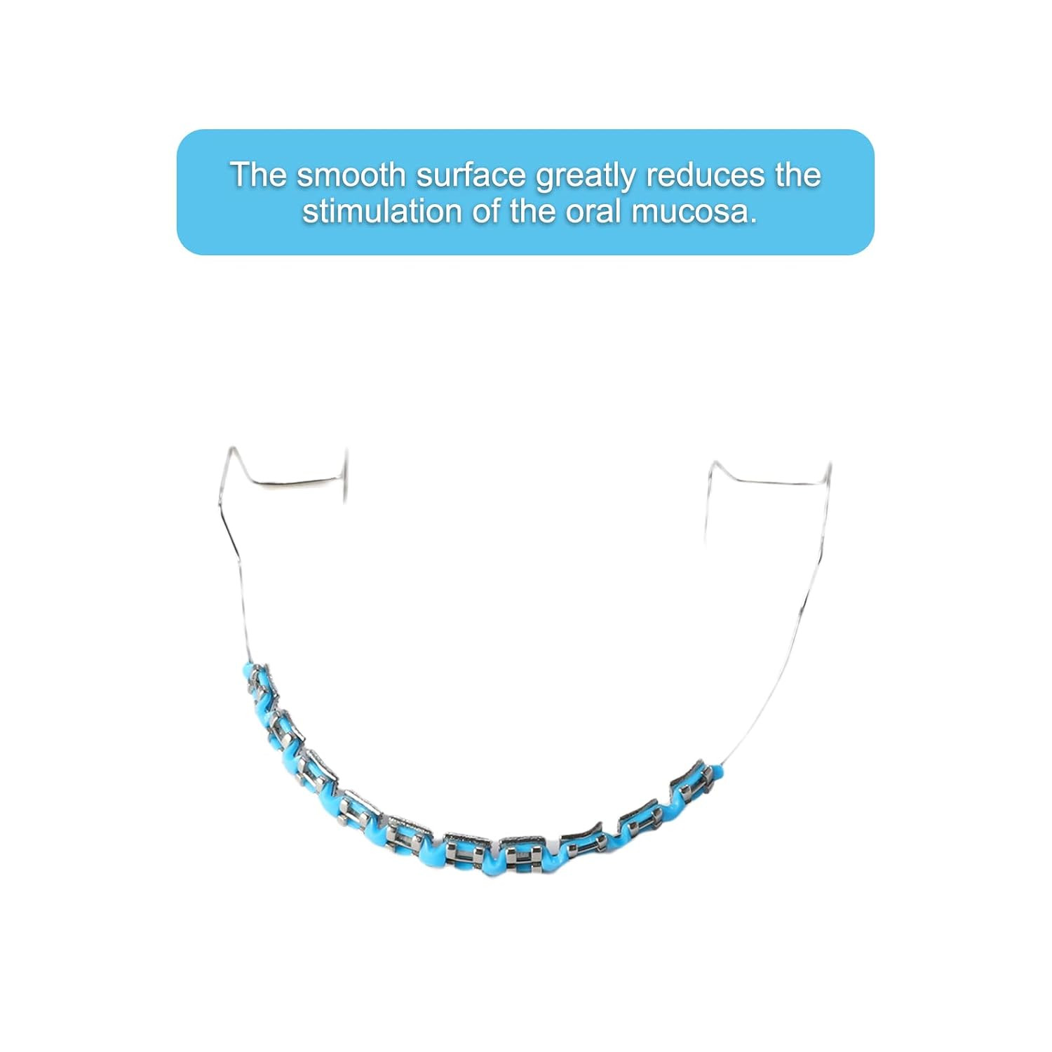 Brackets Falsos Para Dientes, Braces Kit with Brackets & Wire Perfect for Dental