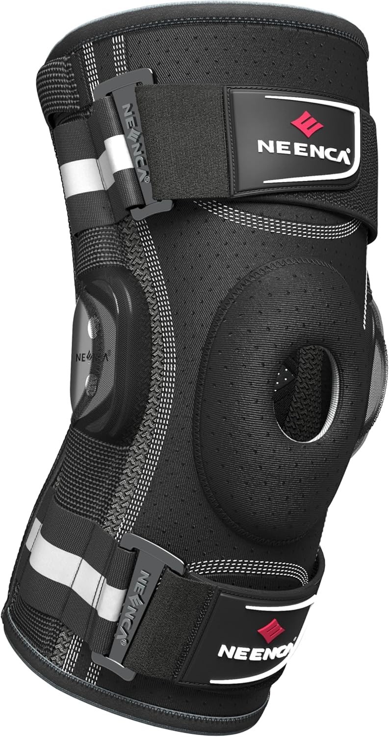 Adjustable Hinged Knee Brace – Patella Gel Pad & Stabilizers