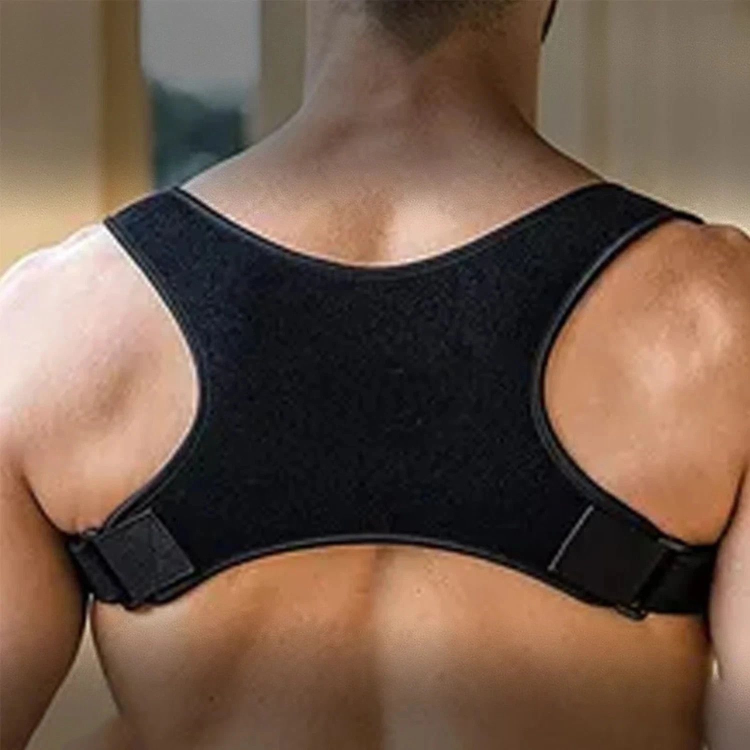 Posture Corrector Back Brace Shoulder Support Belt Upper Back Pain Relief Men