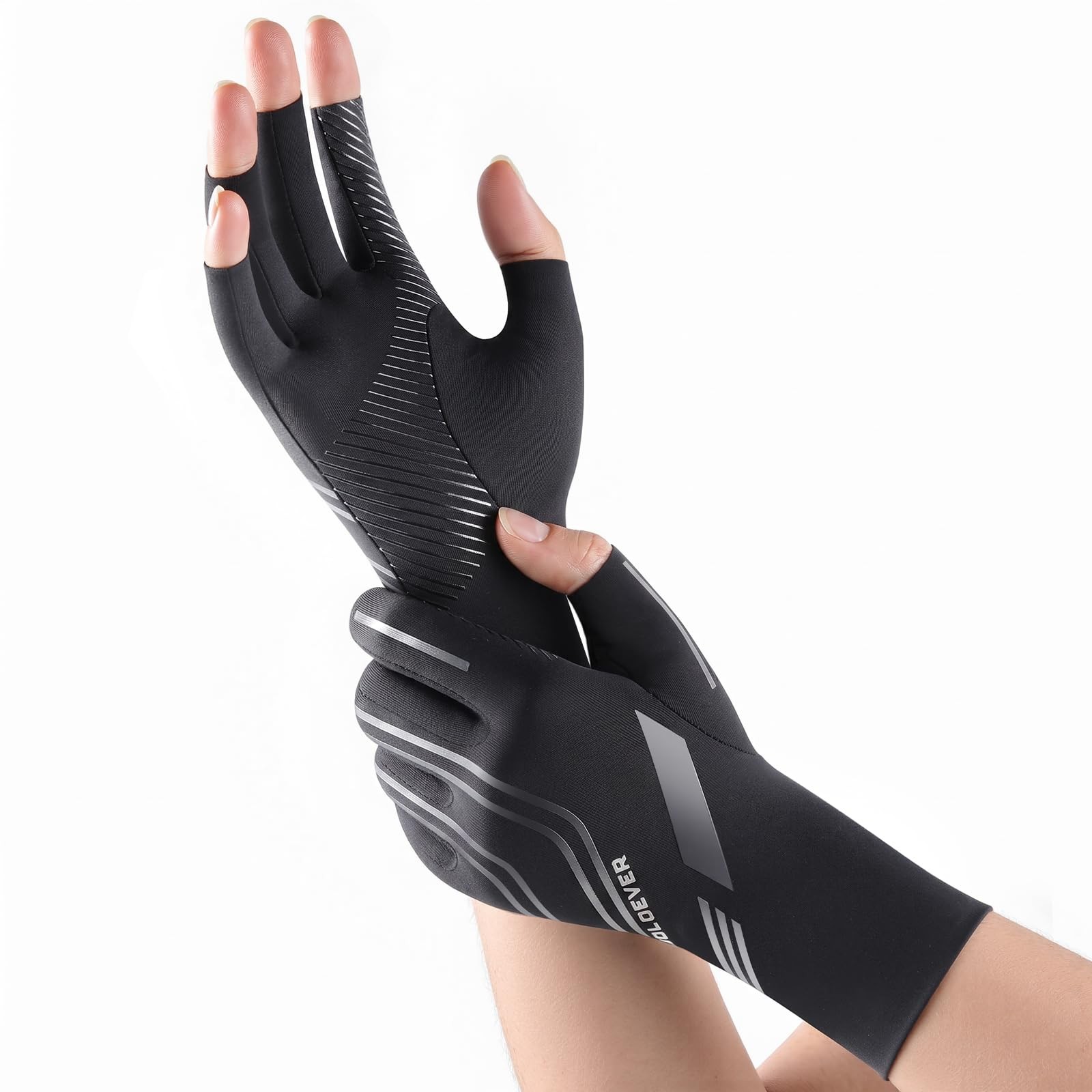 SOLOEVER Upgraded All-Around Compression Arthritis Gloves for Women and Men |…