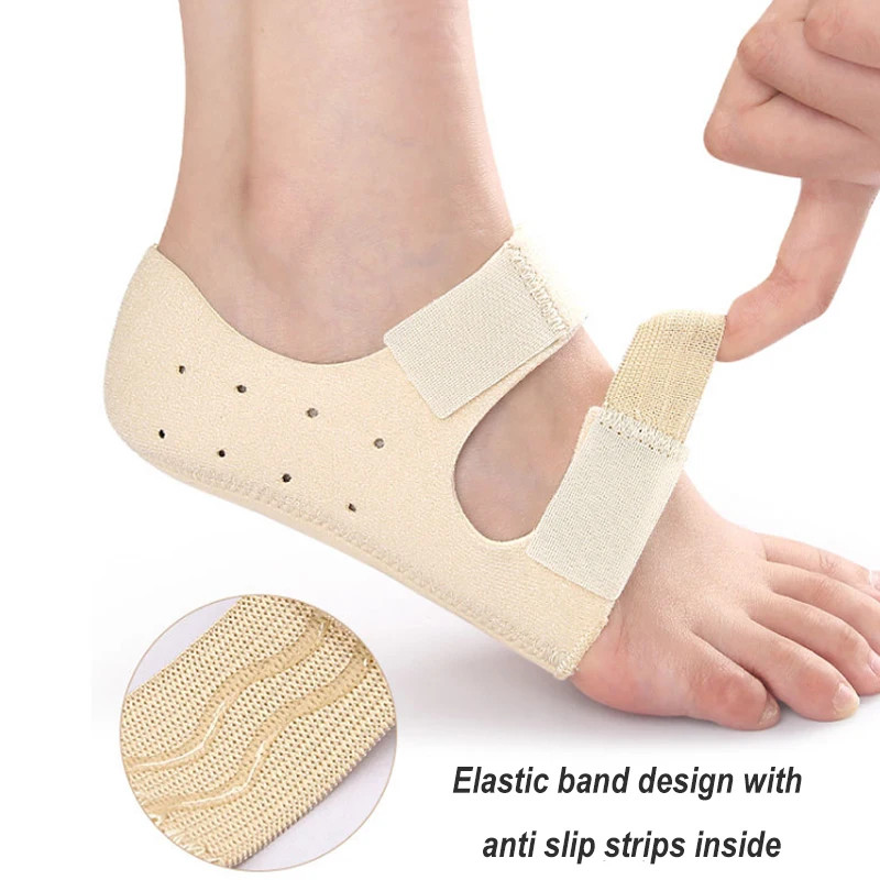 1Pair Relief Plantar Fasciitis Heel Protectors Shockproof Achilles Tendonitis