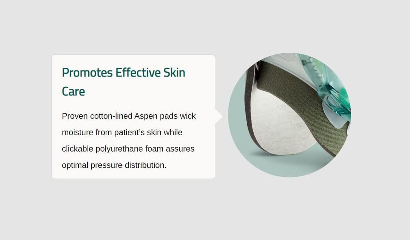 Aspen Vista Cervical Collar Replacement Pads, Moisture-Wicking