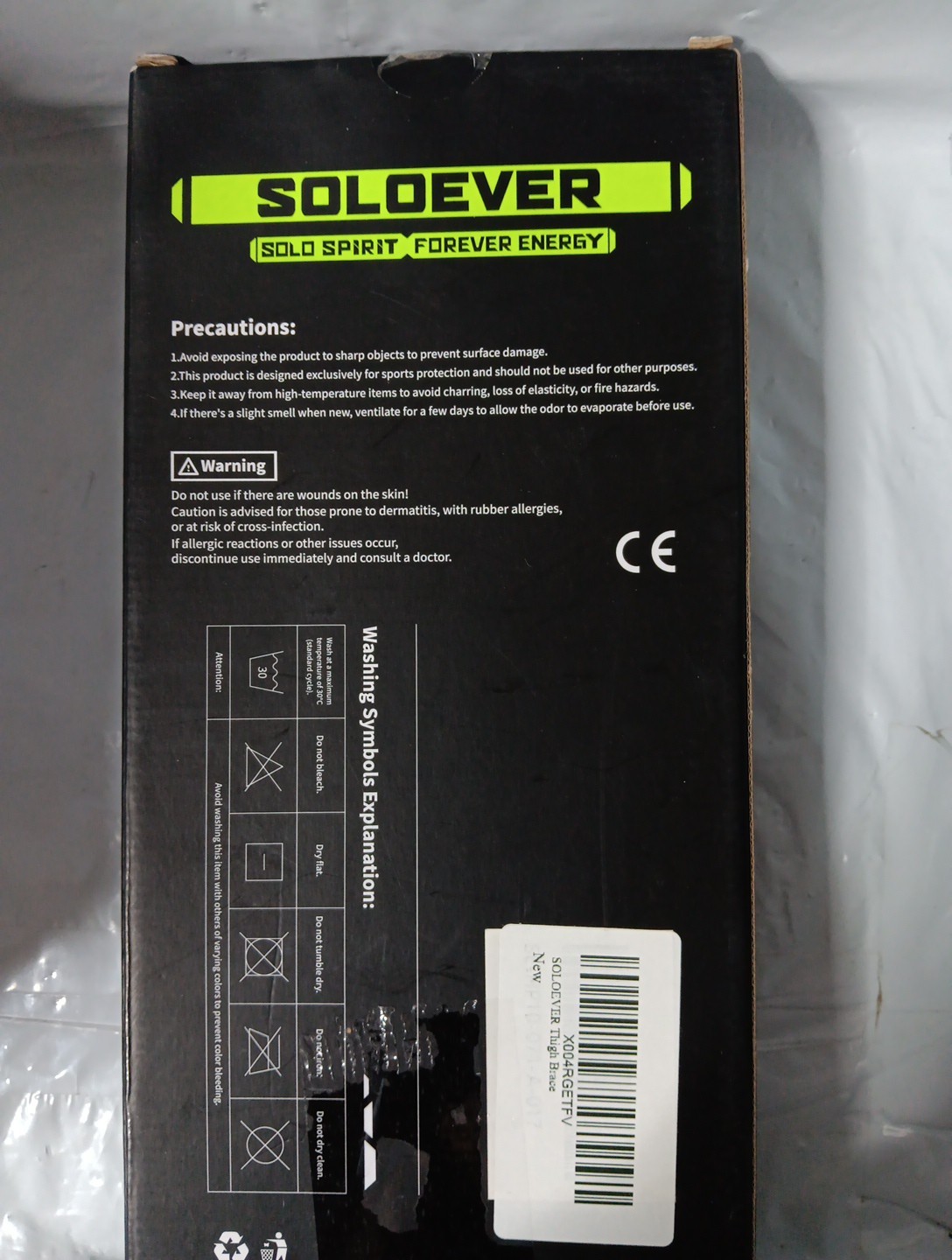 Soloever Knee Brace with Side Stabilizers for Women and Men