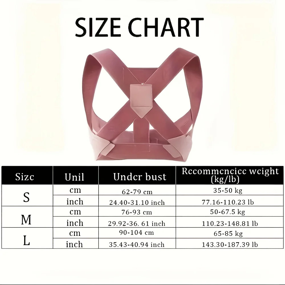 Hunchback Corrector Straight Back Open Shoulder Lumbar Spine Correction Belt
