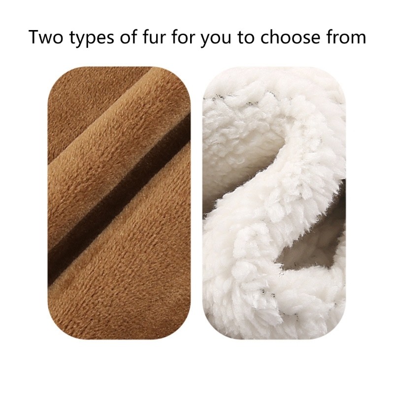 Fleece Lining Knee Warmer Thicken Fleece Lined Knee Sleeve Knee Heating Pad