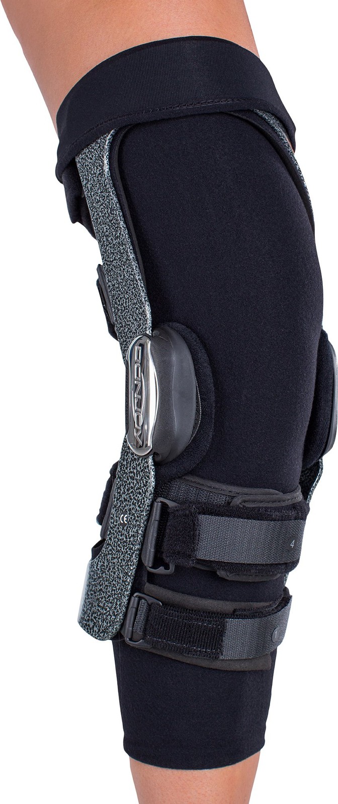 DonJoy Knee Brace Undersleeve – Cotton/Lycra – 2X-Large (Pack of 1), black