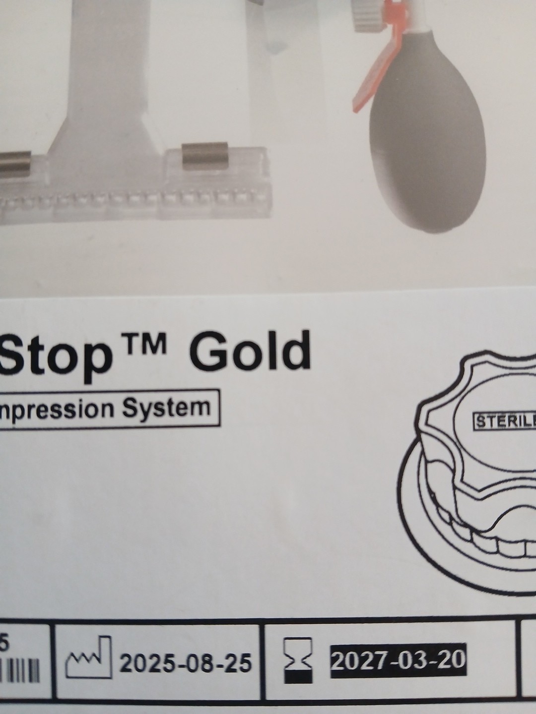 ST JUDE MEDICAL REF C11165 FEMOSTOP GOLD FEMORAL COMPRESSION SYSTEM**