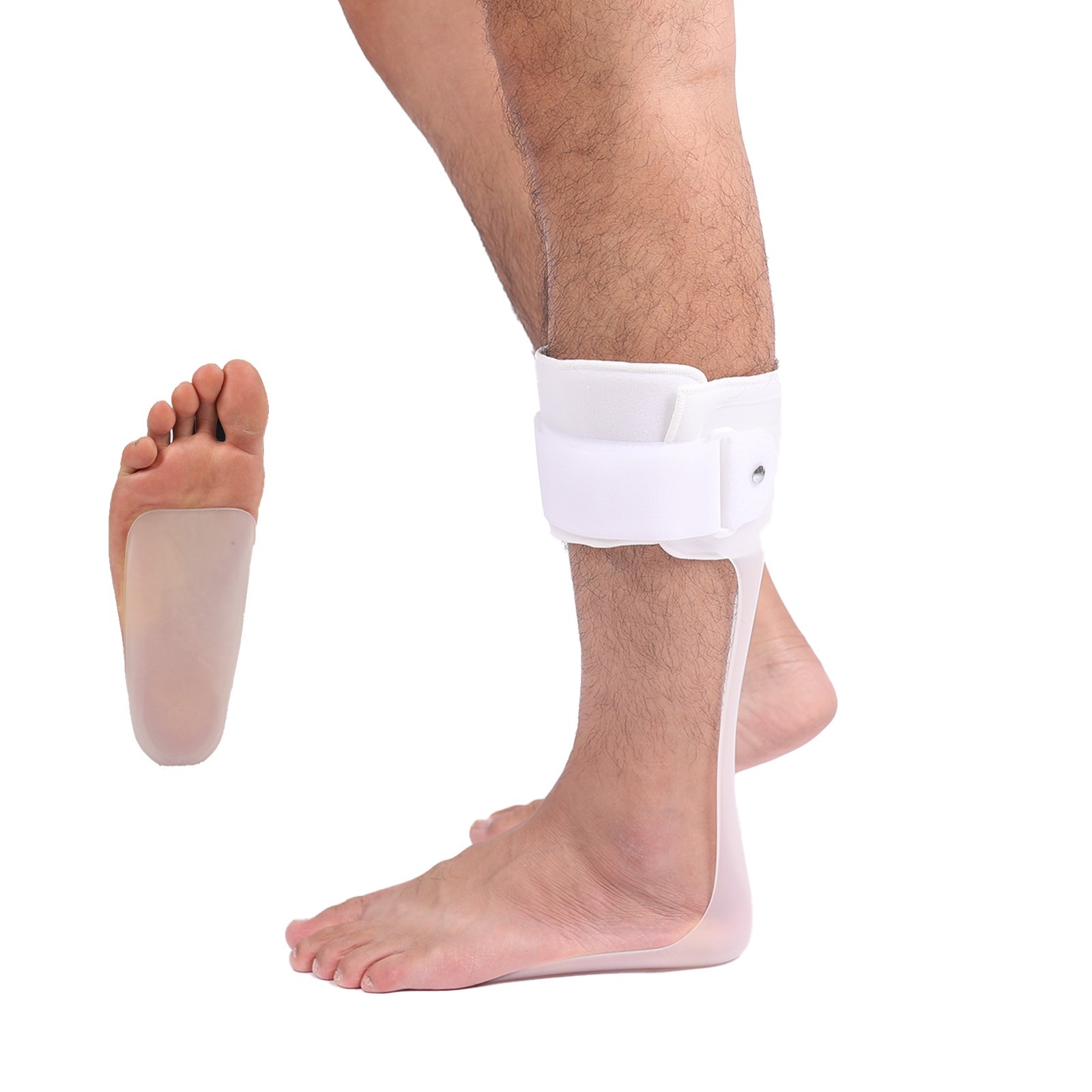 Adjustable Foot Drop Brace,Left or Right Foot,Helps with Walking & Stability