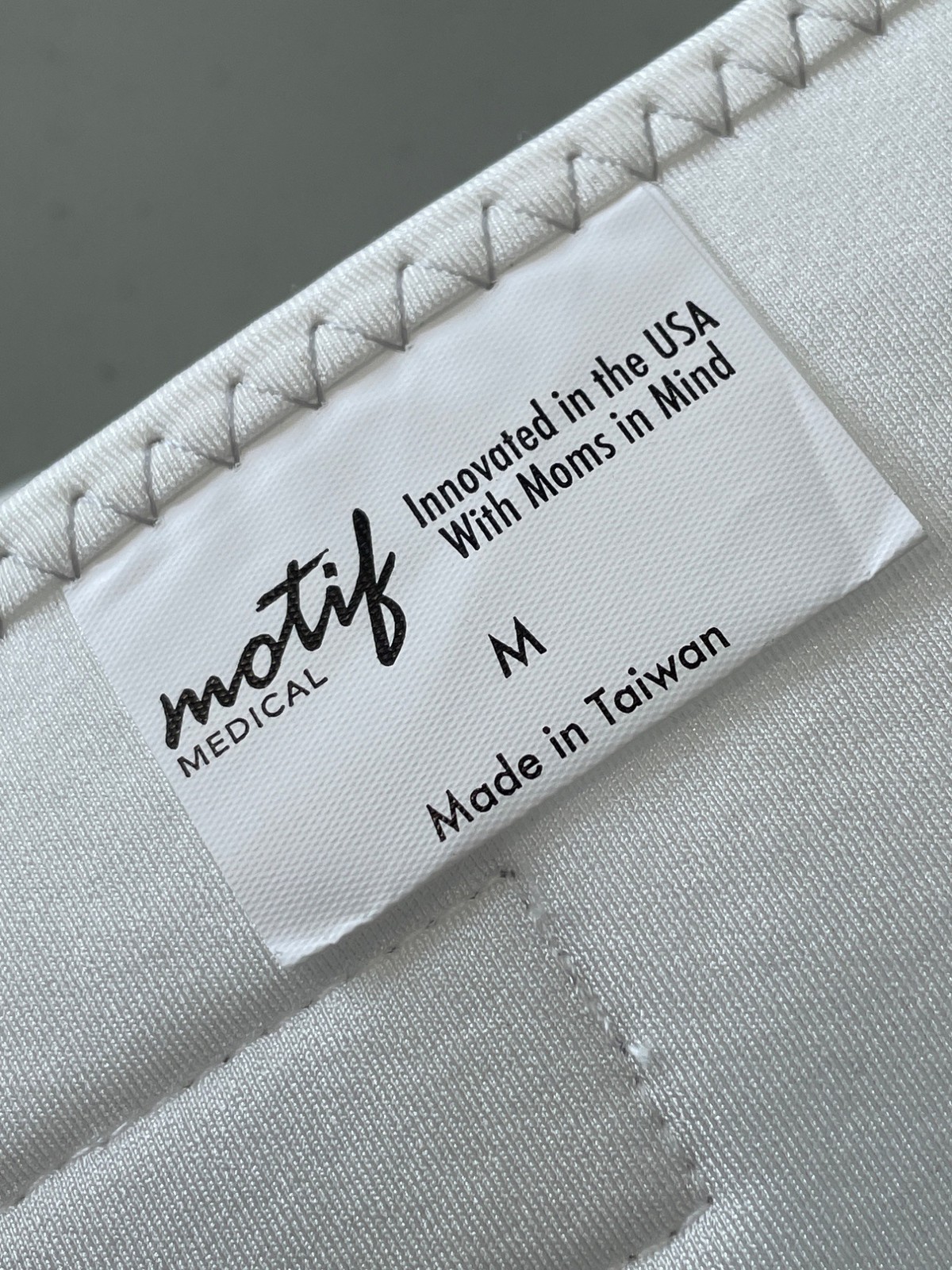 Motif Medical Pregnancy Support Band Medium Postpartum Abdominal Binder Belt