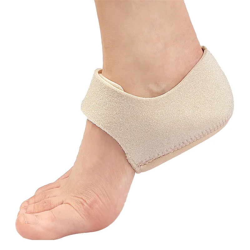 Feet Care Cushion Gel Heel Cover Shoe Insole Cups Pads Pain Relax Inserts Planta