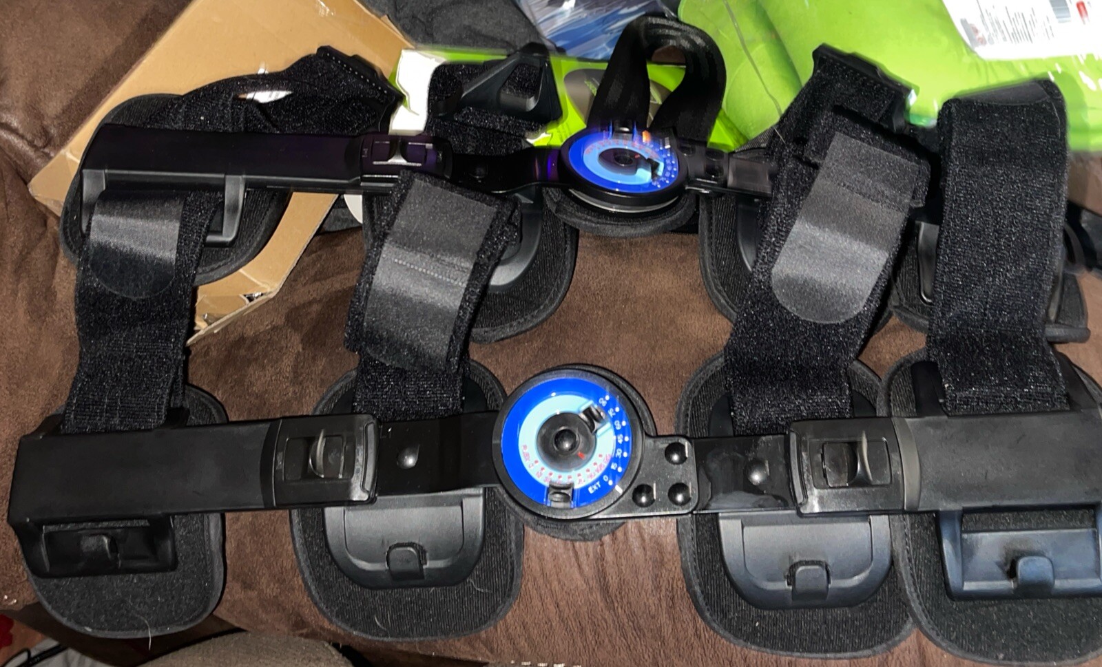 Hinged ROM Knee Brace, Post Op Knee Brace for Recovery Stabilization, ACL, MCL