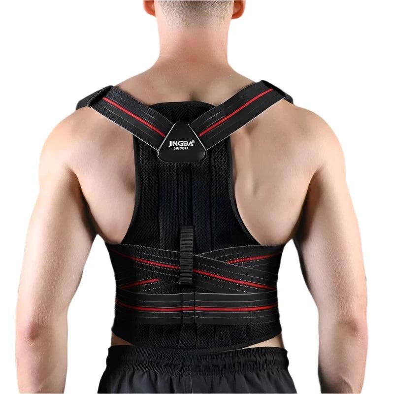 Premium 4 Metal Bar Back Brace Posture Corrector