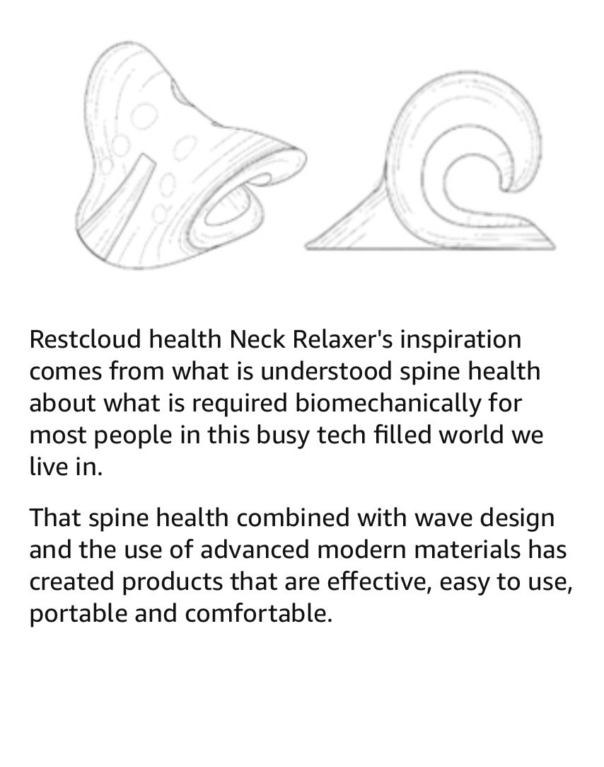 RESTCLOUD Neck and Shoulder Relaxer Cervical Traction Device