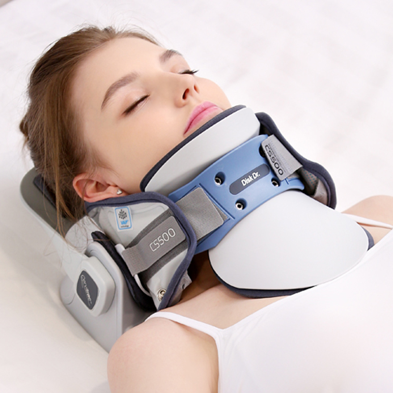 Disk Dr CS500 G2 Inflatable Orthopedic Traction Neck Pain Relief Supine Position