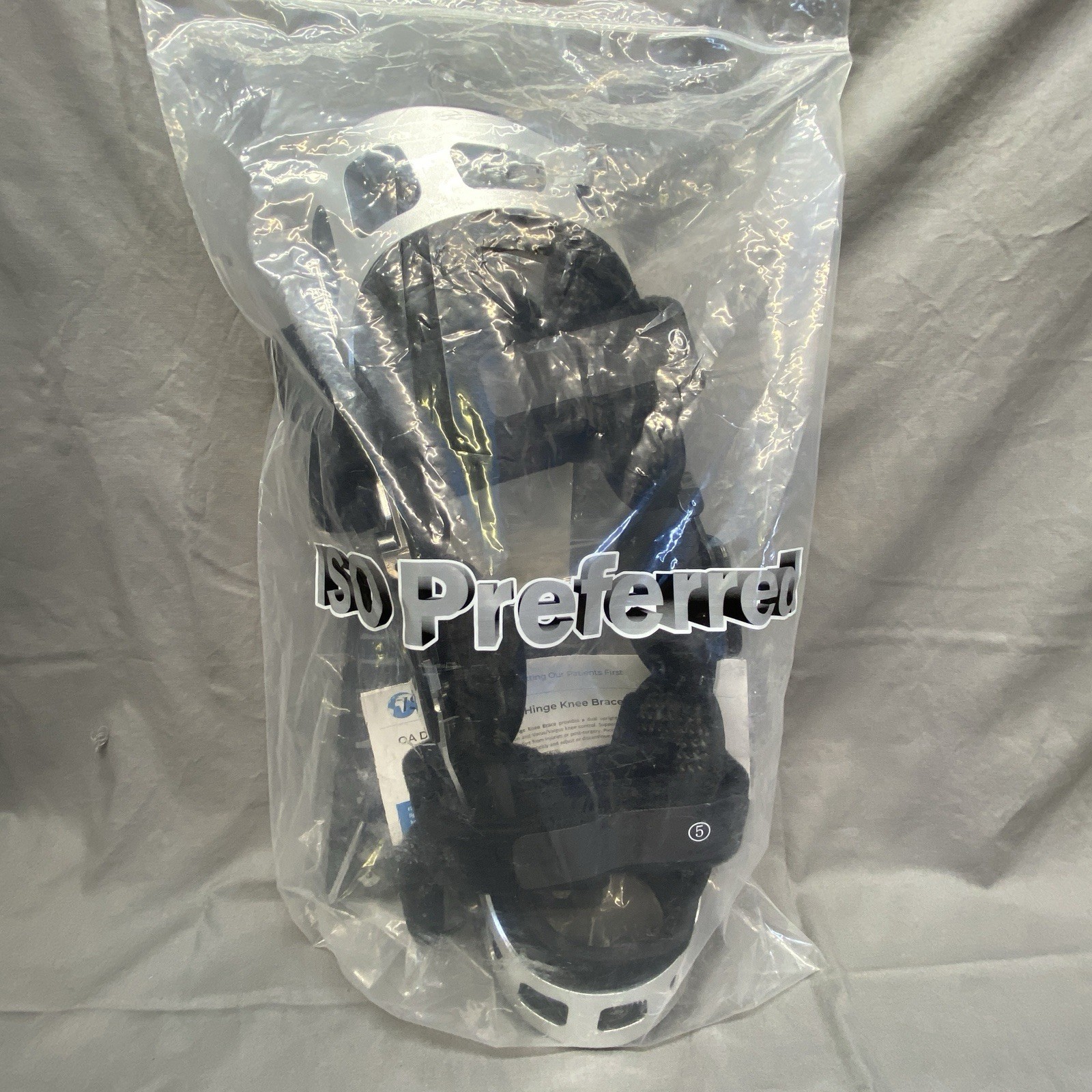 ISO Preferred OA Dual Upright ROM Hinge Knee Brace Post-Op Ligament M/RT
