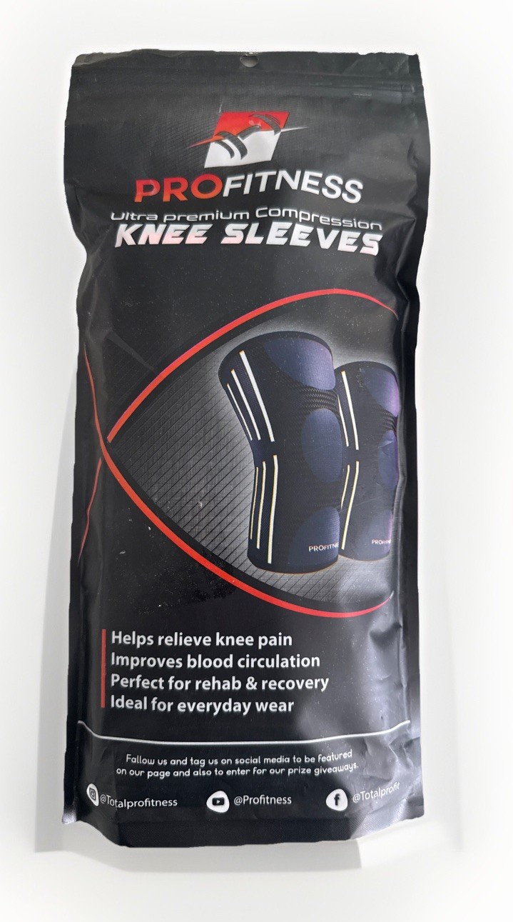 New Pro Fitness Ultra Premium Compression Knee Sleeve, Recovery. Size XXL. NEW