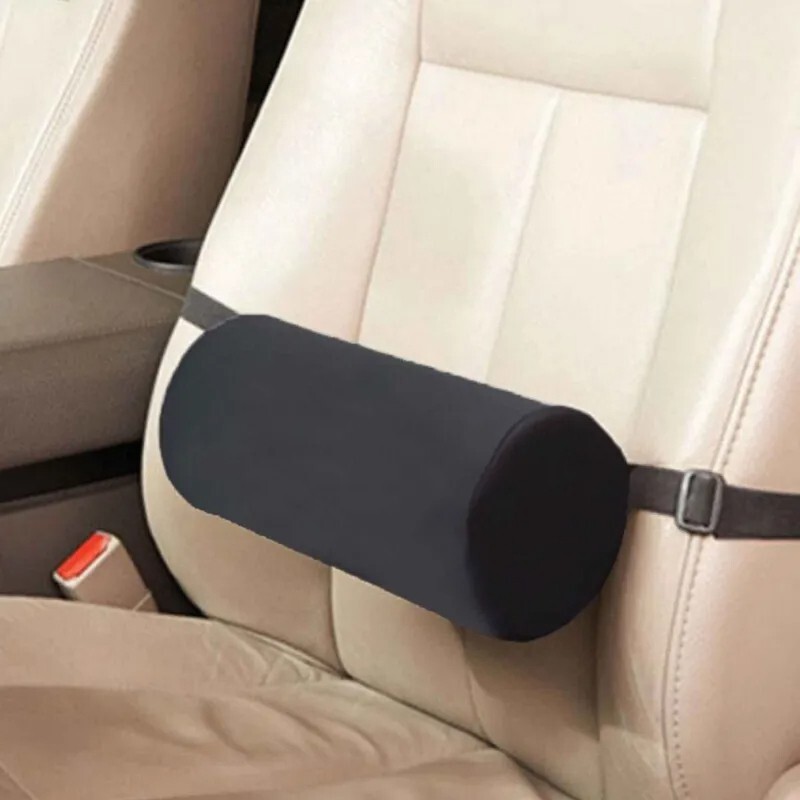 Car Lumbar Back Support Pillow Lower Office Chair Seat Cushion Foam Pain Relief
