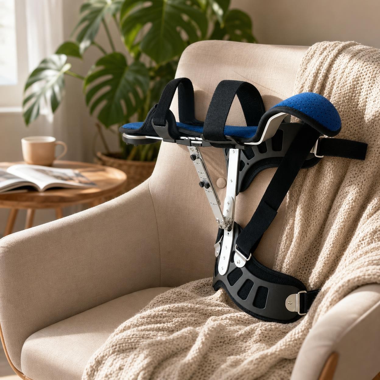 Adjustable Shoulder Abduction Brace, Shoulder Fracture Support