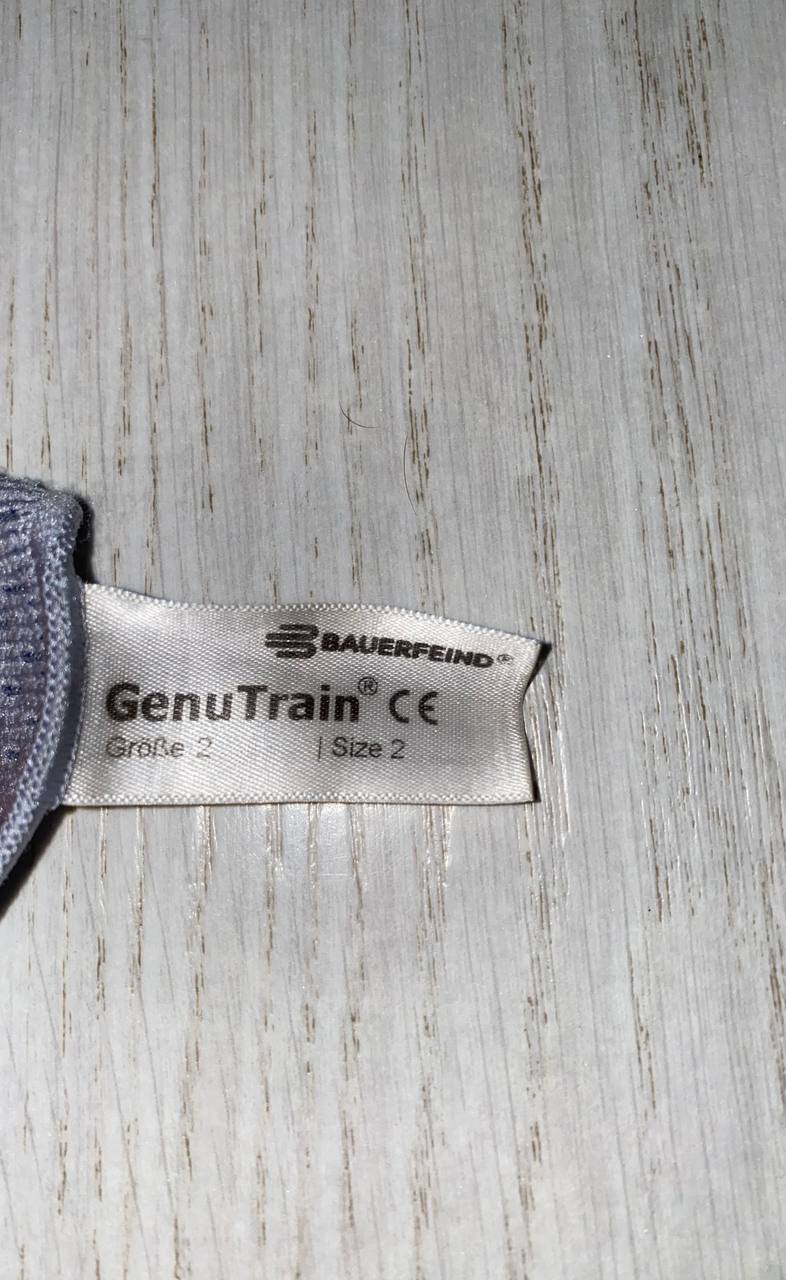 BAUERFEIND GENU TRAIN Mit Arthritis Knee Brace Support Size 2 Unisex