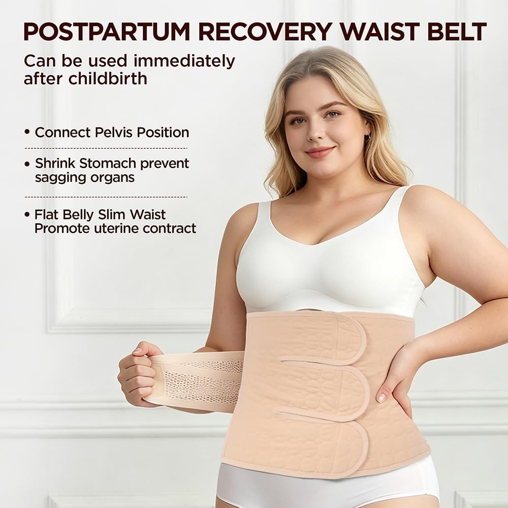 Lit-Pack Belly Abdomen Pelvis Postpartum Belt Body Recovery Large, skin