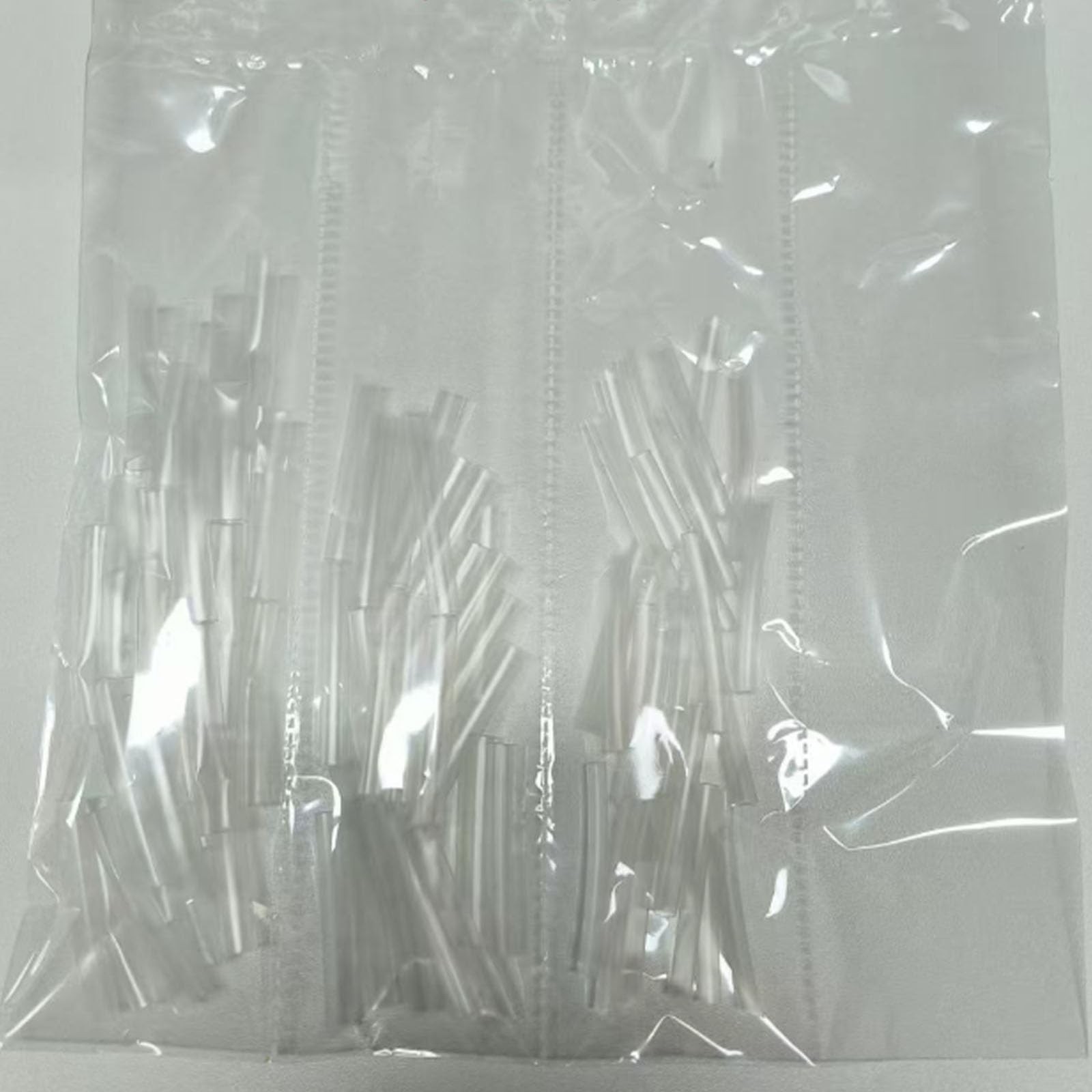 Puntas de cordones de zapatos transparentes agujetas de plástico termorretráctil
