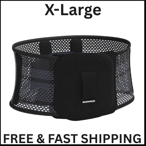Breathable Back Brace Back Support Brace for Men and Women. X-Large