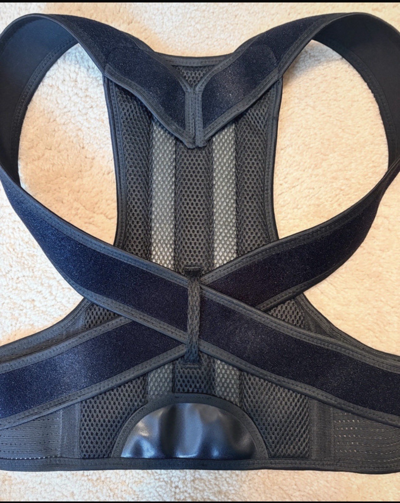 Posture Corrector Back Brace Size S – Black