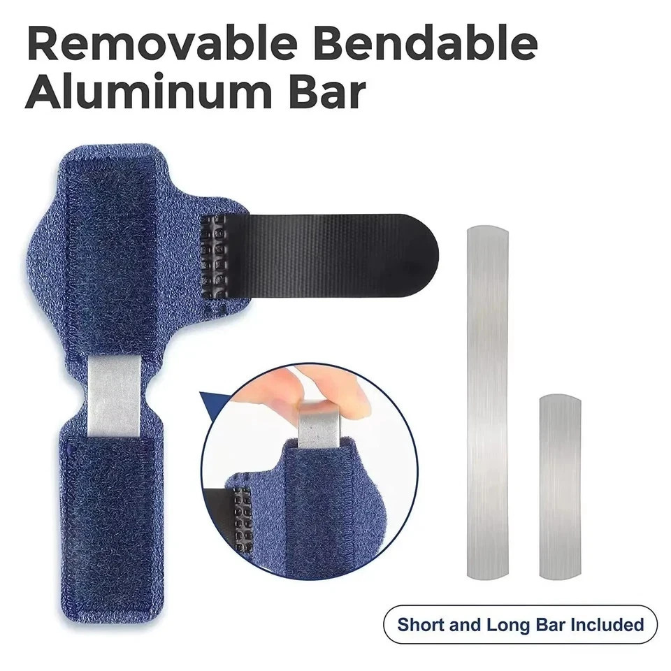 Toe Straightener Hammer Toe Corrector Brace Splint Wrap for Broken Fingers Toes