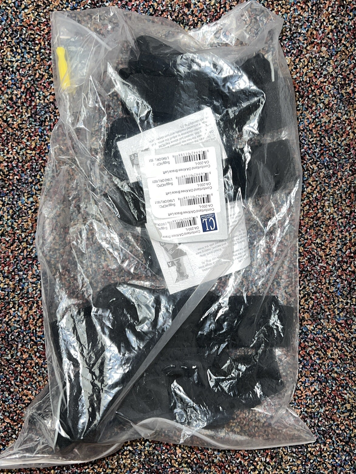COMFORTLAND CL OA-200-L Hinged Knee Brace for Left Knee Medical Grade NEW Sealed